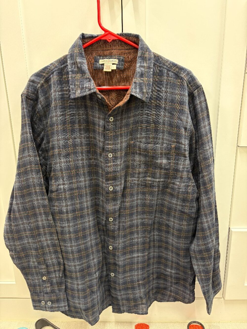 Carbon 2 Cobalt Plaid Flannel